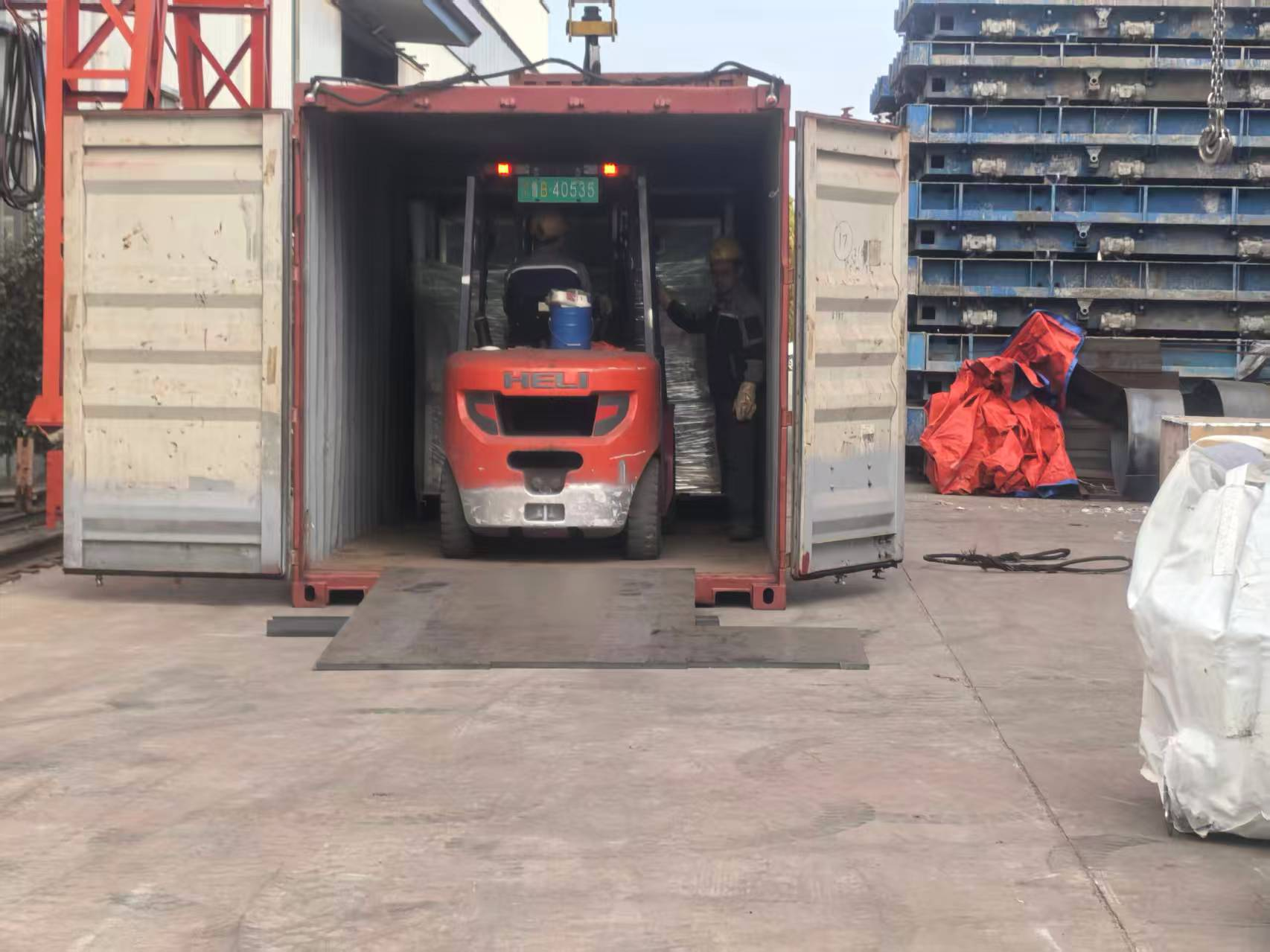 Liweiyuan Steel Structure のチリへの鋼構造サポート製品の輸出のお知らせ